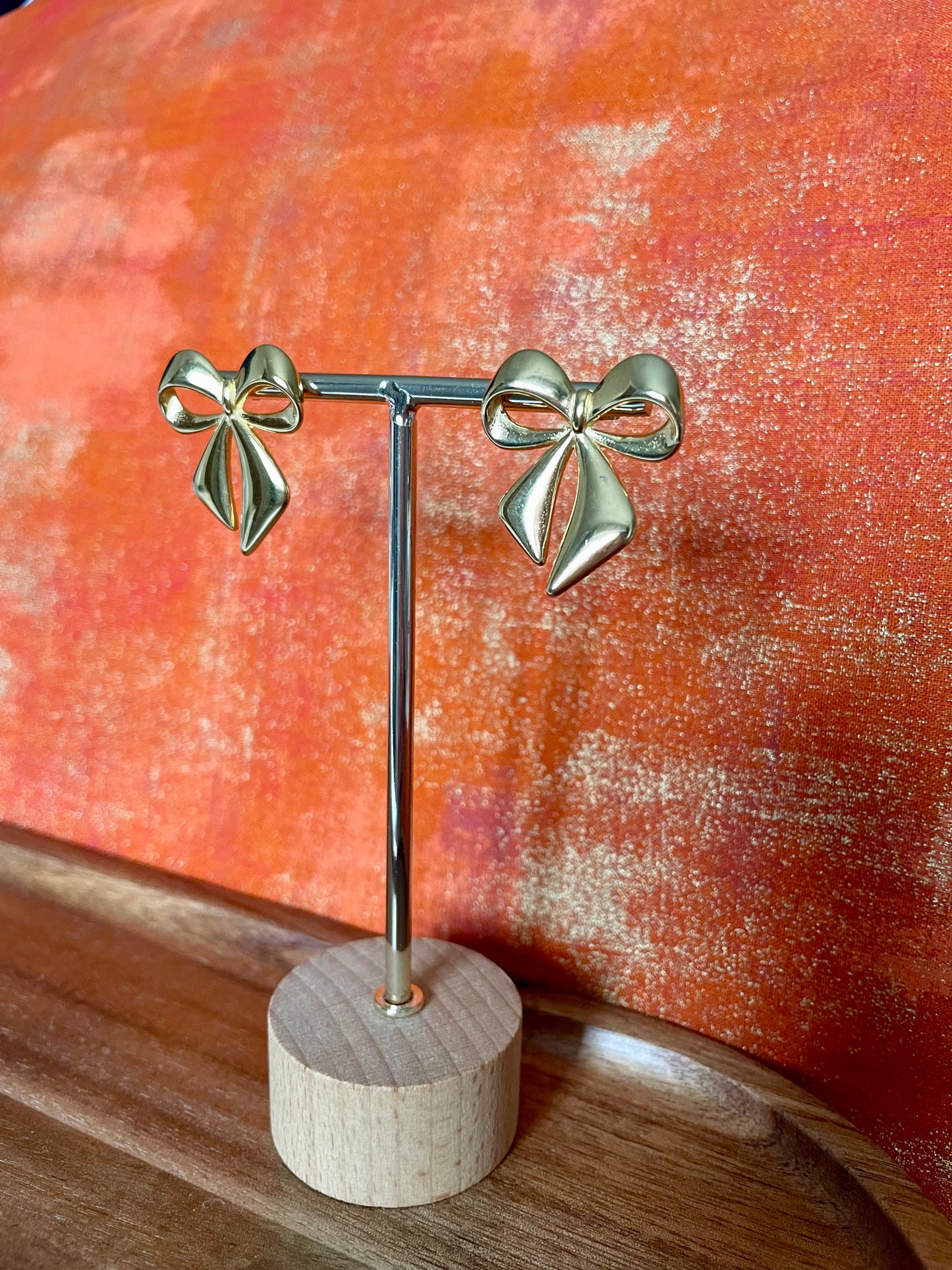 “Dearbhla” bow earrings