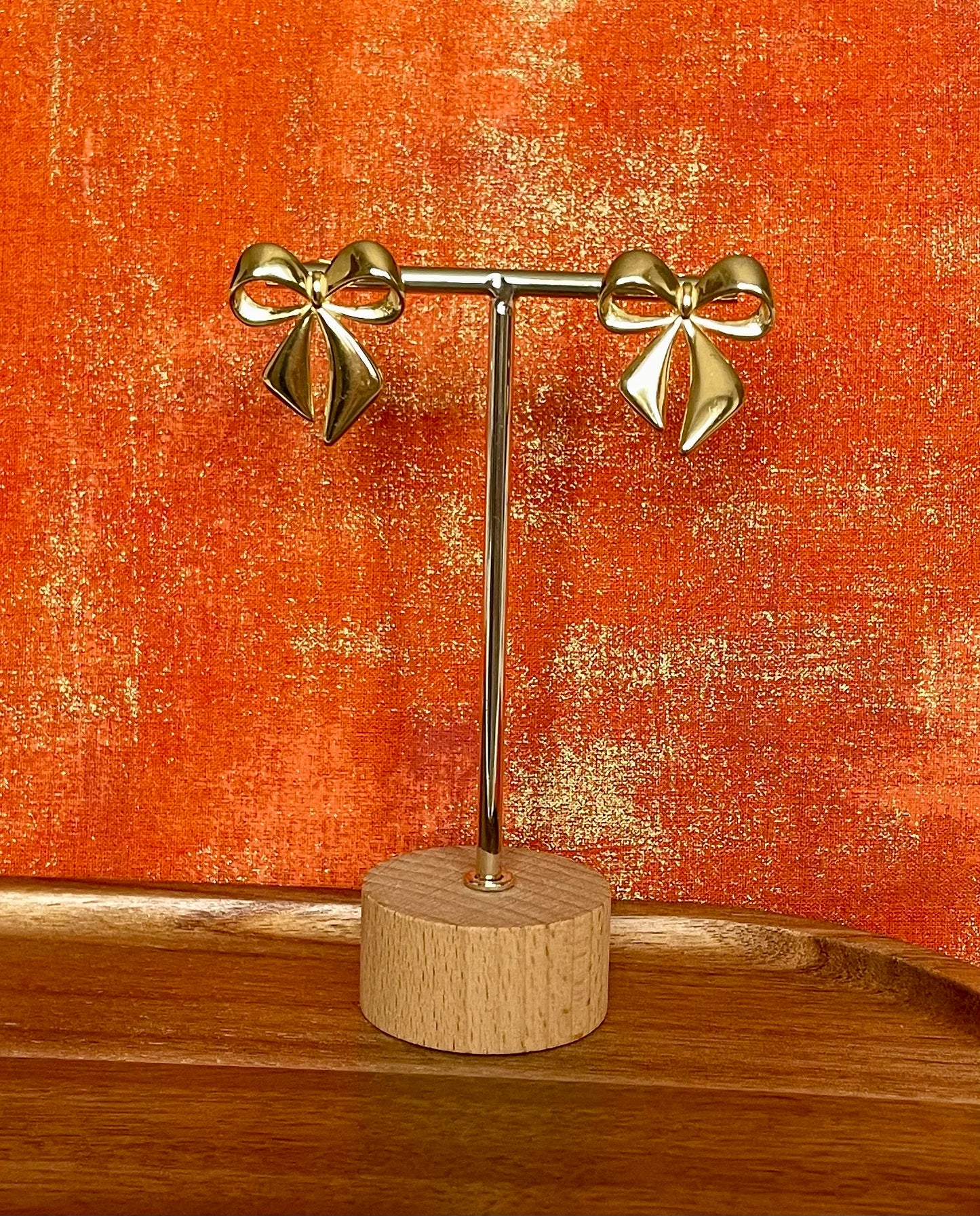 “Dearbhla” bow earrings