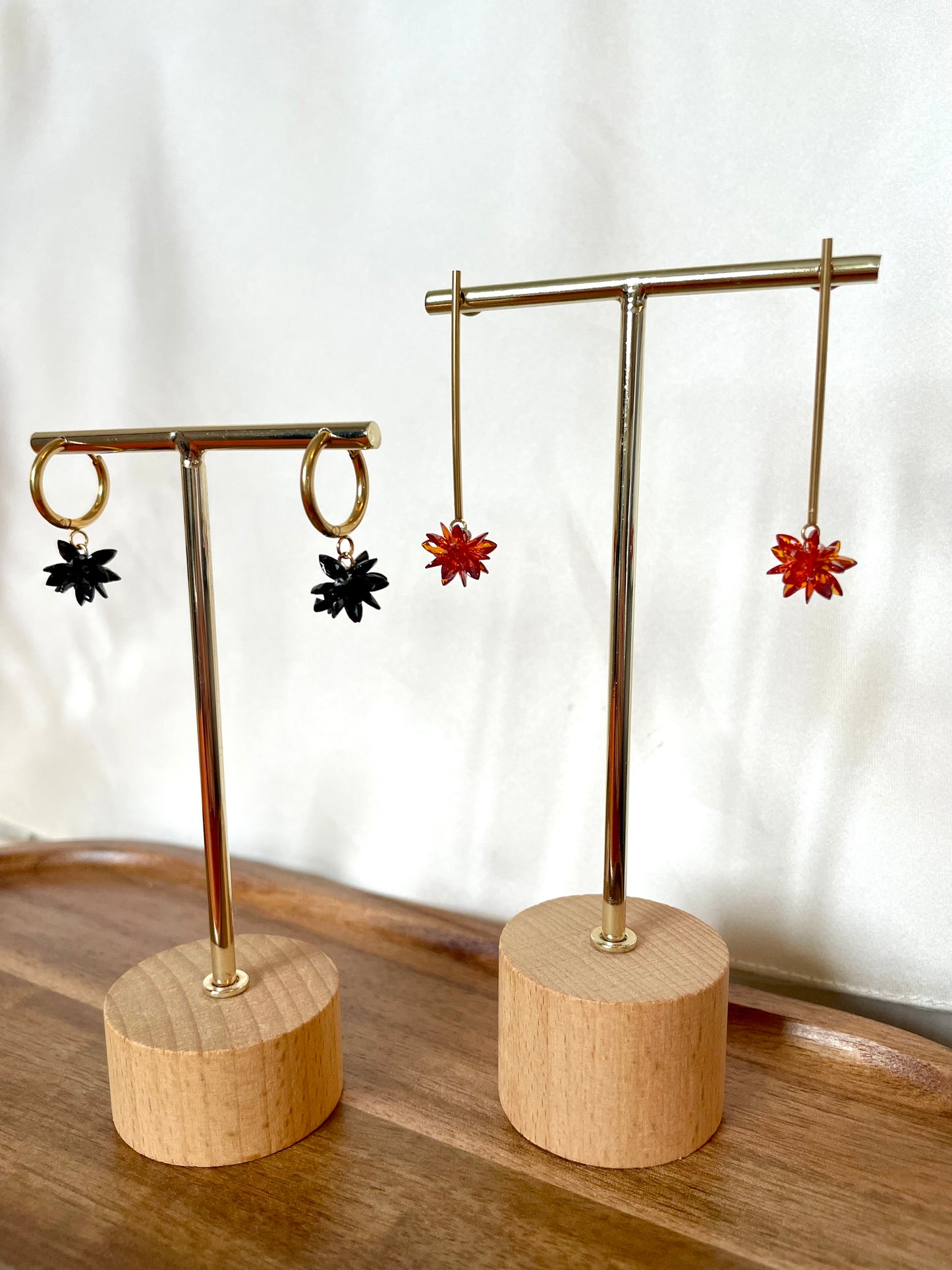 Bloom Earring - Midnight Black