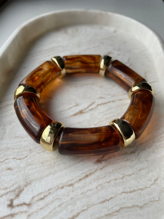 “Clióna” Resin Bracelet