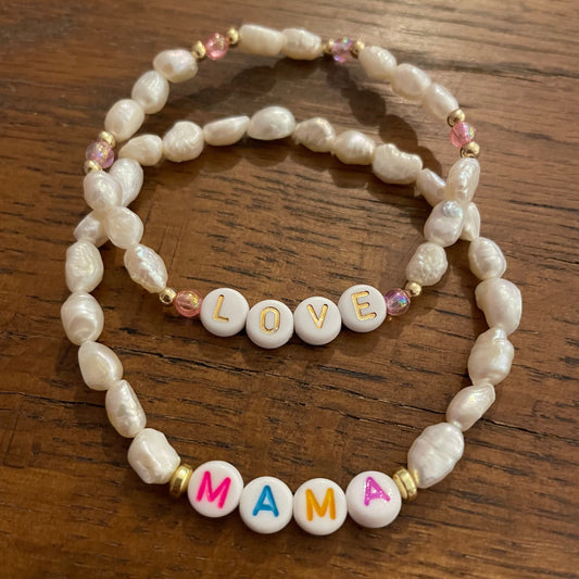 Personalised Freshwater Pearl Bracelet